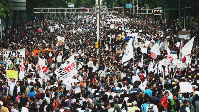 Mexico is on the brink of revolution with millions rising up against a corrupt, ineffectual government and storming border crossings.