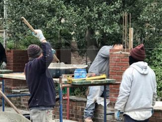 Outgoing President Obama is taking at least one cue from Donald Trump -- he's building a big, beautiful wall.