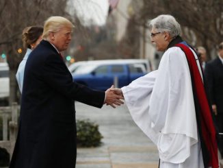 President Trump says God is on his side