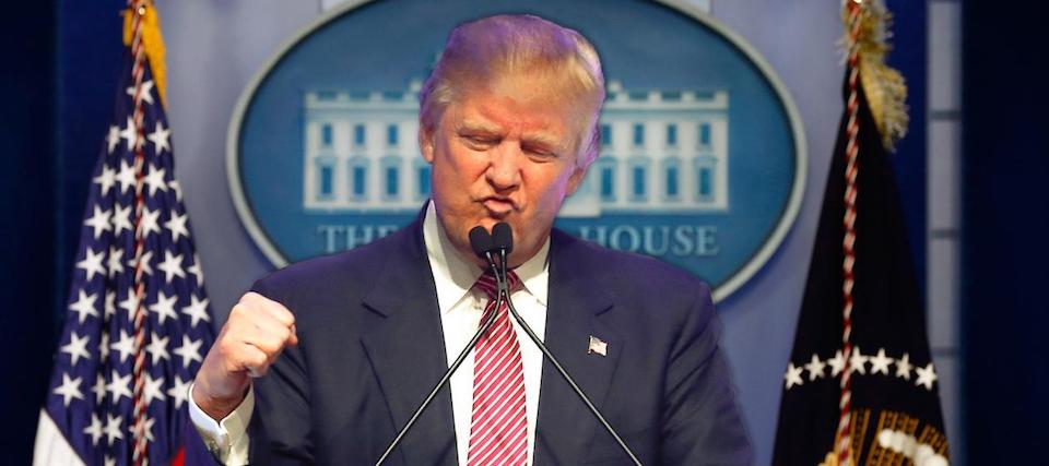 President Trump declares war against the ruling elite