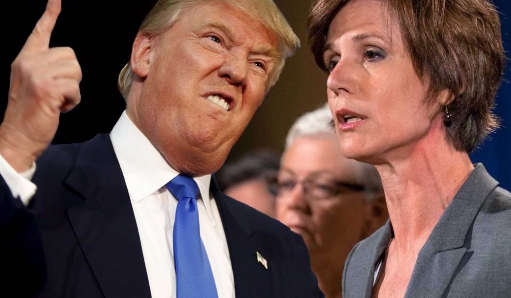 President Trump fires treasonous attorney general