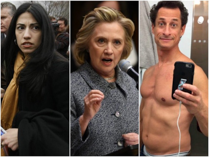 Anthony Weiner faces 15 years in prison after FBI agents found child pornography on a laptop connected to a Hillary Clinton investigation.