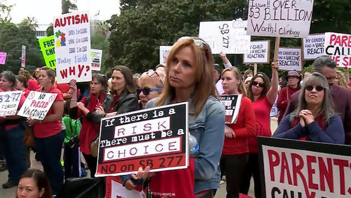 American citizens rise up against mandatory vaccine legislation