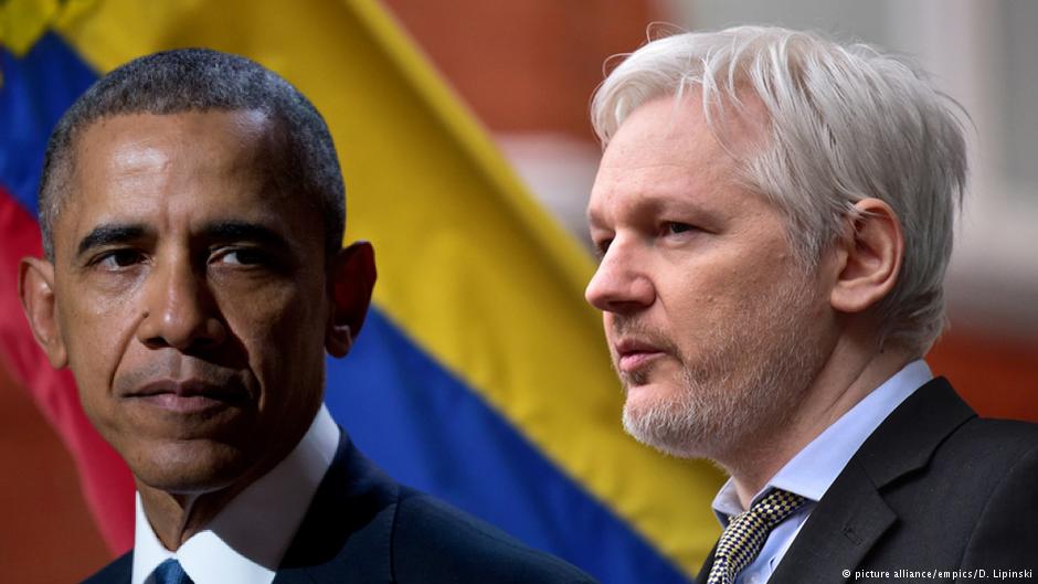Julian Assange has accused Barack Obama of attempting to destroy public records before he leaves office