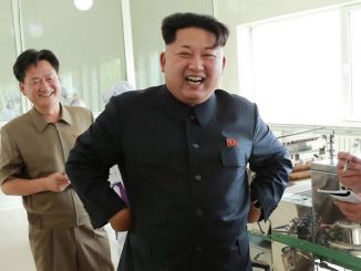 Kim Jong-un celebrates Donald Trump's inauguration by launching nuclear missile