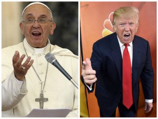 President Trump is not a Christian, according to Pope Francis, who also condemned the U.S. President as a "hypocrite" during an angry speech.