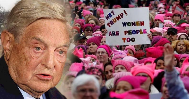 George Soros faces heavy criticism after funding the global women's marches