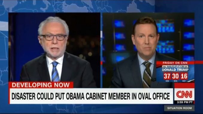 CNN's coverage of the upcoming inauguration took a dark turn on Wednesday when they suggested that Obama would retain the White House following an inevitable Trump assassination.