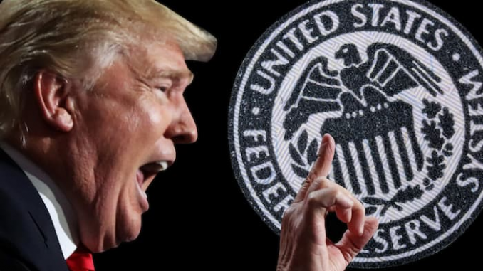 President Trump has put the Federal Reserve on notice for violating the new administration's America First policy, claiming the central bank has been operating illegally and ripping off Americans.