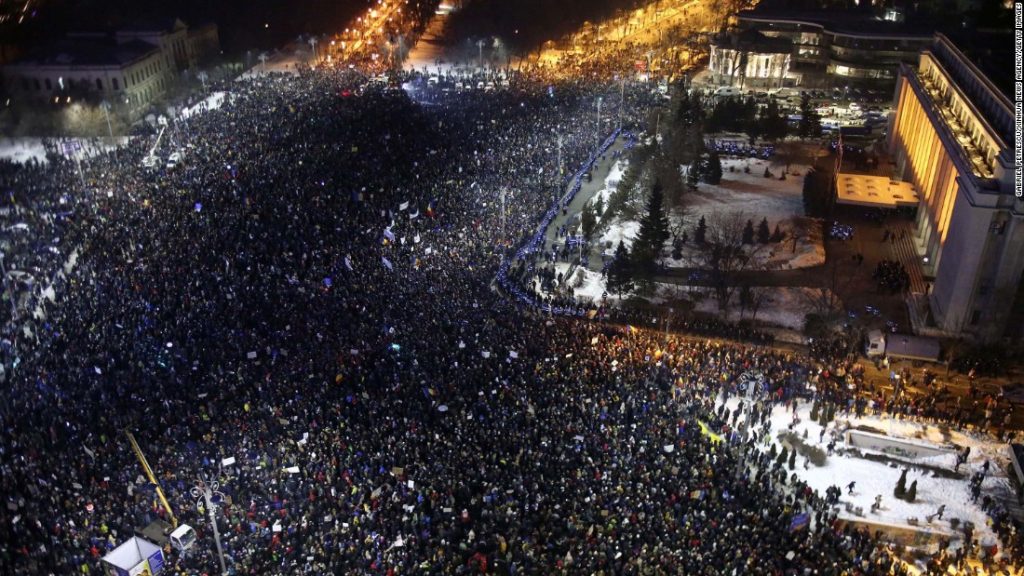 Anti-Soros protests rock Romania