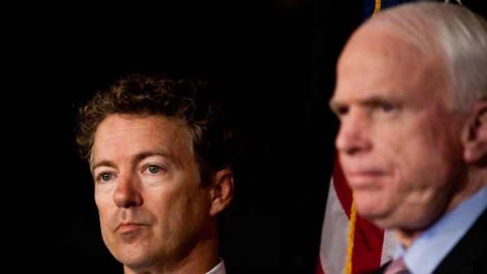 Rand Paul accuses John McCain of being a warmonger
