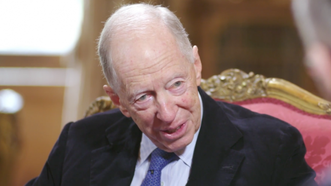 Lord Rothschild admits that his family created Israel