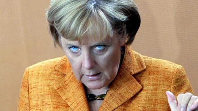 Angela Merkel threatens to make Germany into a superpower