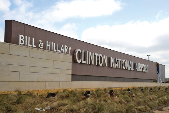 A bill in Arkansas is set to strip Bill and Hillary Clinton's names from the largest and busiest airport in the state as punishment for the duo's sordid past.