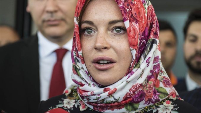 Lindsay Lohan claims she has been the victim of discrimination and racial profiling after converting to Islam