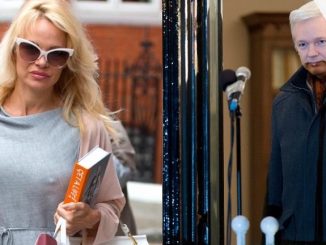 Rumors are swirling that former Baywatch star Pamela Anderson may be a secret Russian agent trying to bring down Julian Assange by becoming his girlfriend.
