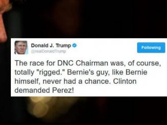 President Trump calls DNC chair race 'rigged'