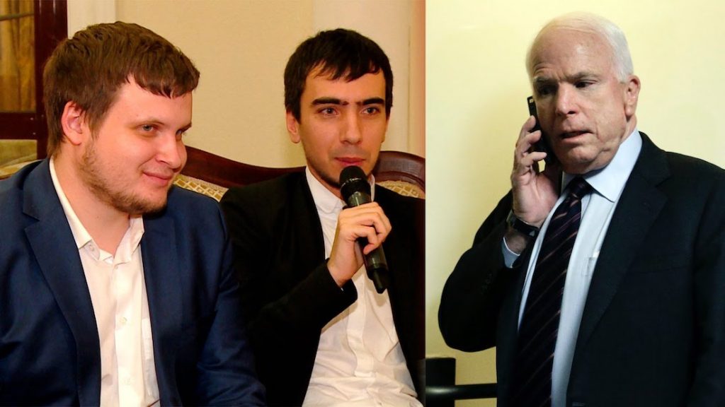 John McCain has been caught breaking the law and flaunting national security by secretly discussing White House sanctions with Russian hackers.