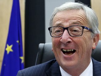 Jean-Claude Juncker, president of the EU, threatened to "break up the United States" by campaigning for Texas and Ohio to leave the Union.
