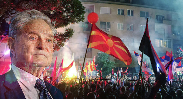 George Soros fuels civil unrest in Macedonia