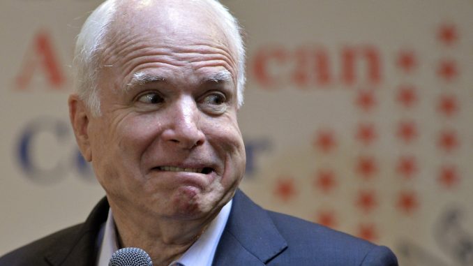 John McCain asks President Trump to meet with him