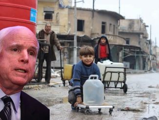 John McCain may have ordered a complete water shutdown in Northern Syria
