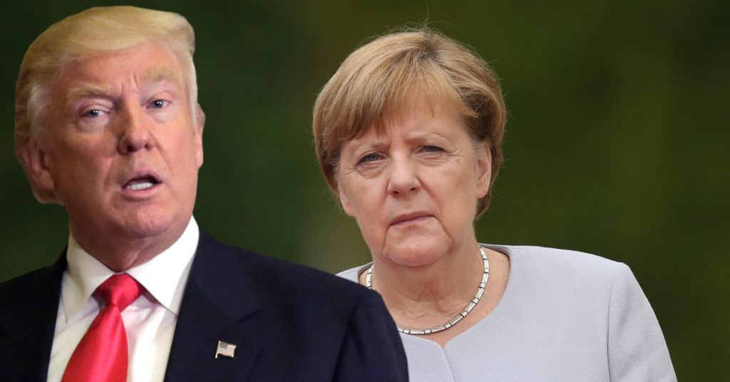 President Trump to meet German chancellor Angela Merkel and discuss immigration crisis