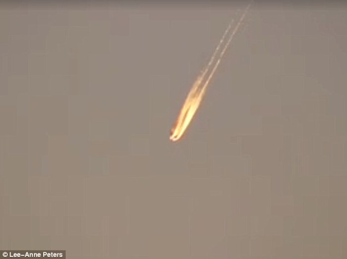 UFO fireball filmed over Tasmania