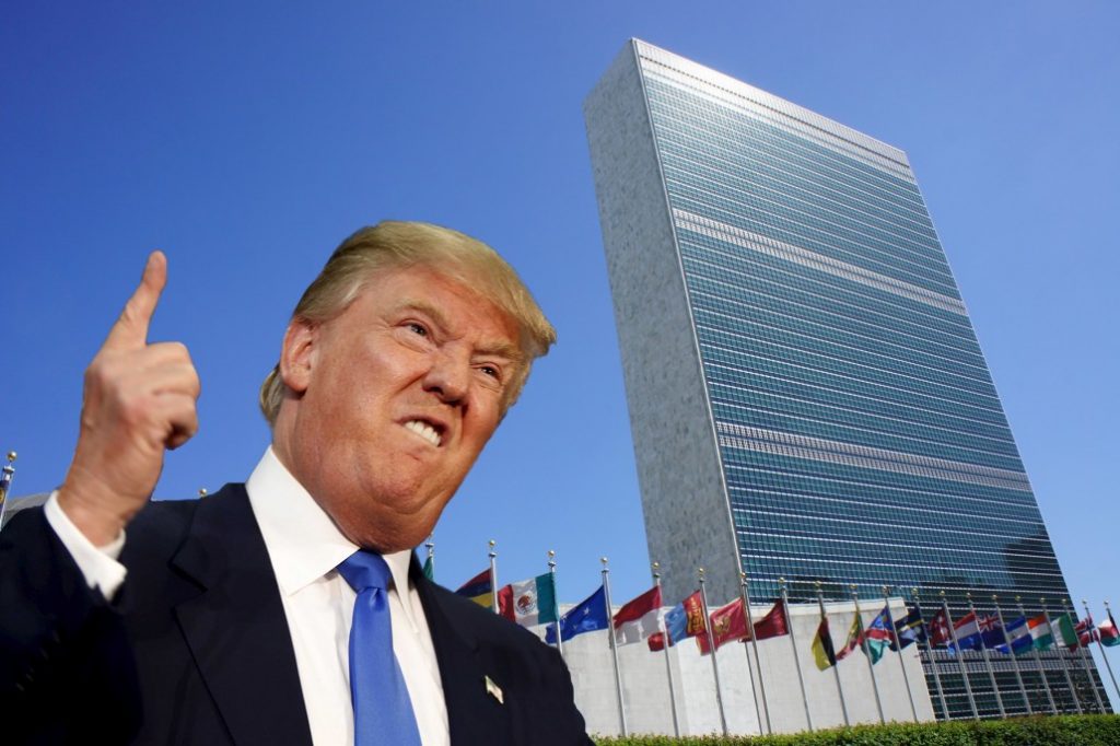 White House announce major retreat from the United Nations