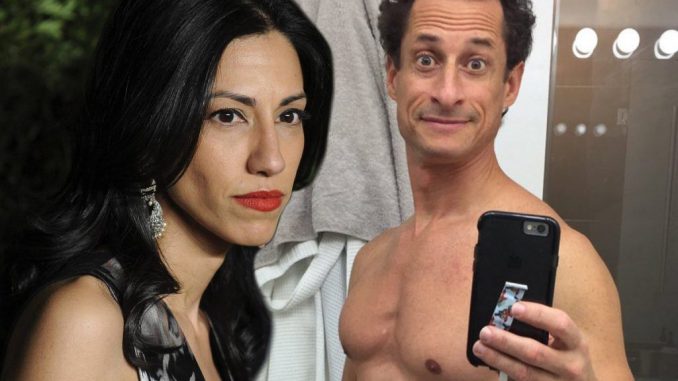 Huma Abedin is now defending her estranged husband Anthony Weiner, blaming his sexual interest in underage girls on "the pressures of the campaign". 