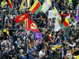 Thousands of Kurds rise up against brutal Erdogan