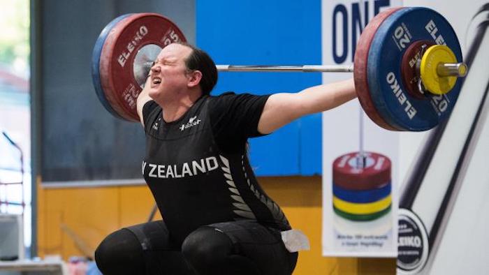 Former male wins female weightlifting competition
