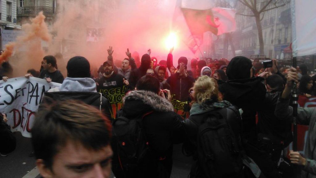 Police brutality protest in Paris turns ugly