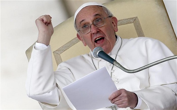 Pope Francis warned the European Union "risks dying", and launched an assault against the idea of democracy, calling it "a form of egotism".