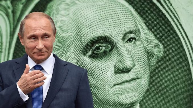 Putin to split Russia away from international banking carter -ditching the dollar for gold