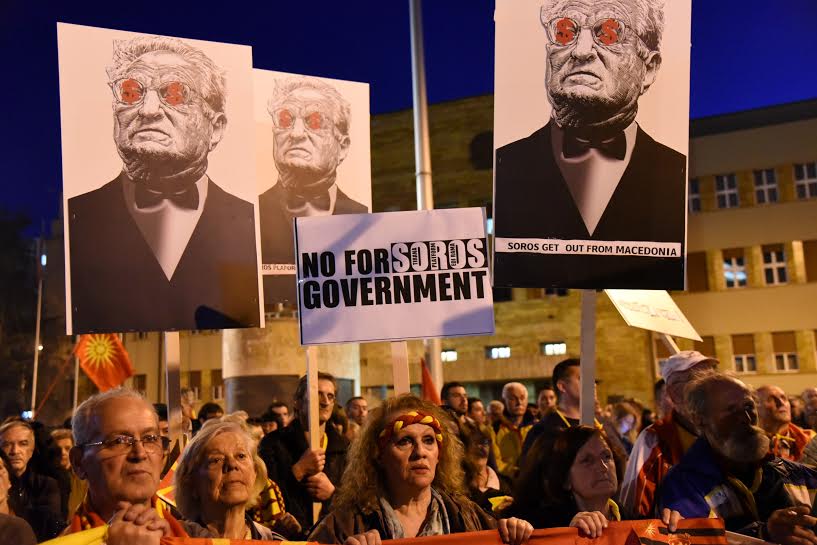 George Soros suffers defeat in Macedonia as thousands of citizens reject EU