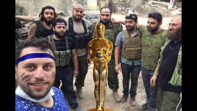 Hollywood elite gave an Oscar to a terrorist organization directly affiliated with Al-Qaeda when they rewarded The White Helmets.