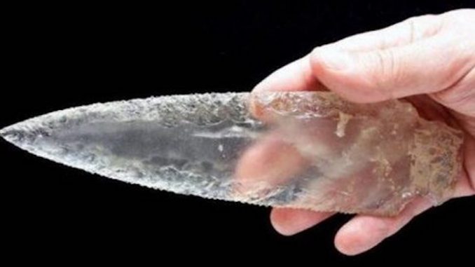 Archeologists in Spain uncover mysterious prehistoric crystal weapons