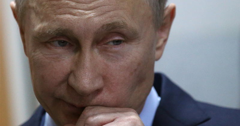 Putin says Russia is ready to show proof the chemical weapons attack in Syria was a false flag by the US as a pretext to an oil war invasion.