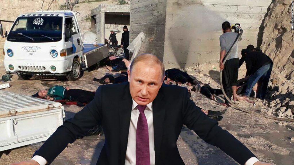 Putin warns that President Trump is planning a series of false flag attacks in Syria to justify the ousting of President Assad