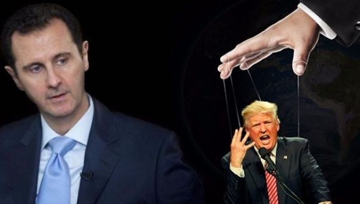 Assad calls Trump a deep state stooge