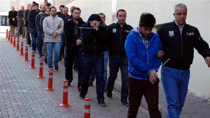 Erdogan rounds up 9,000 dissident police officers in Turkey