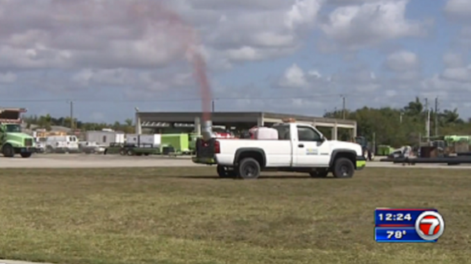 Officials in Florida begin seeding chemtrails into atmosphere