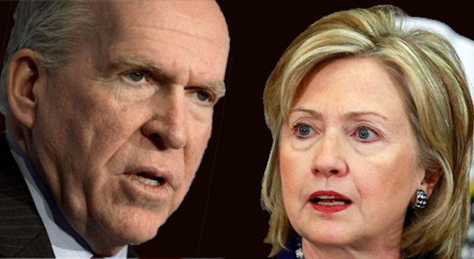 Former CIA Director John Brennan was behind a campaign of political espionage, organized by Hillary Clinton's campaign, to defeat Trump.