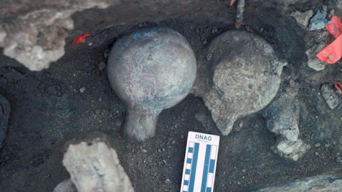 Researchers in Southern California have unearthed archaeological evidence that suggests humans lived in North America 130,000 years ago - predating previous estimates by over 100,000 years.