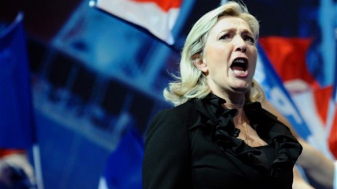 Marine Le Pen vows to end globalization