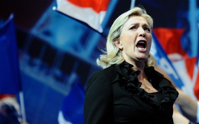 French presidential candidate Marine Le Pen has promised to "destroy the New World Order" when she becomes the first female President of France