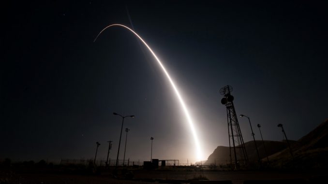 Minuteman missile launched off coast of California in show of strength against North Korea