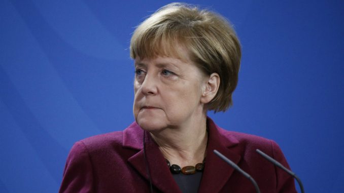 Angela Merkel vows to brainwash climate change doubters