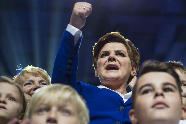 Polish Prime Minister warns Poland will leave the EU if forced to relinquish sovereignty by opening its borders.